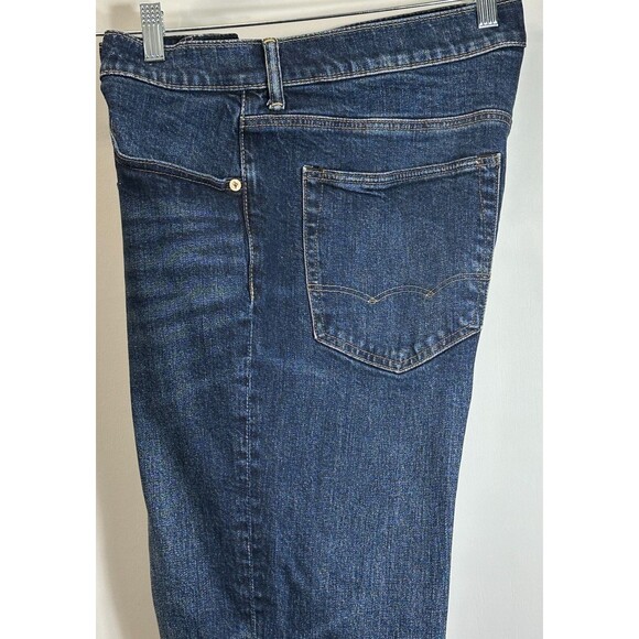 American Eagle Jeans Mens 34X30 (37x29 Actual) Blue Denim Flex Relaxed Straight - Picture 7 of 16